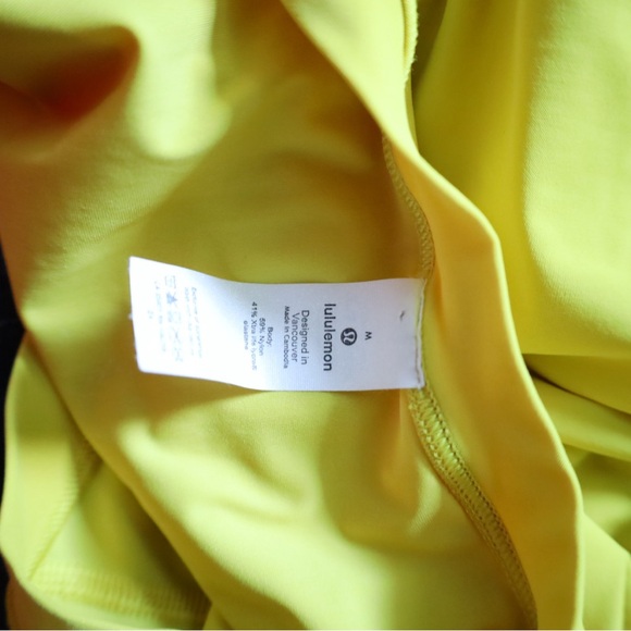 Lululemon Sun Shelter Long Sleeve Rash Guard in Soleil (Yellow) Womens Medium - Picture 10 of 10